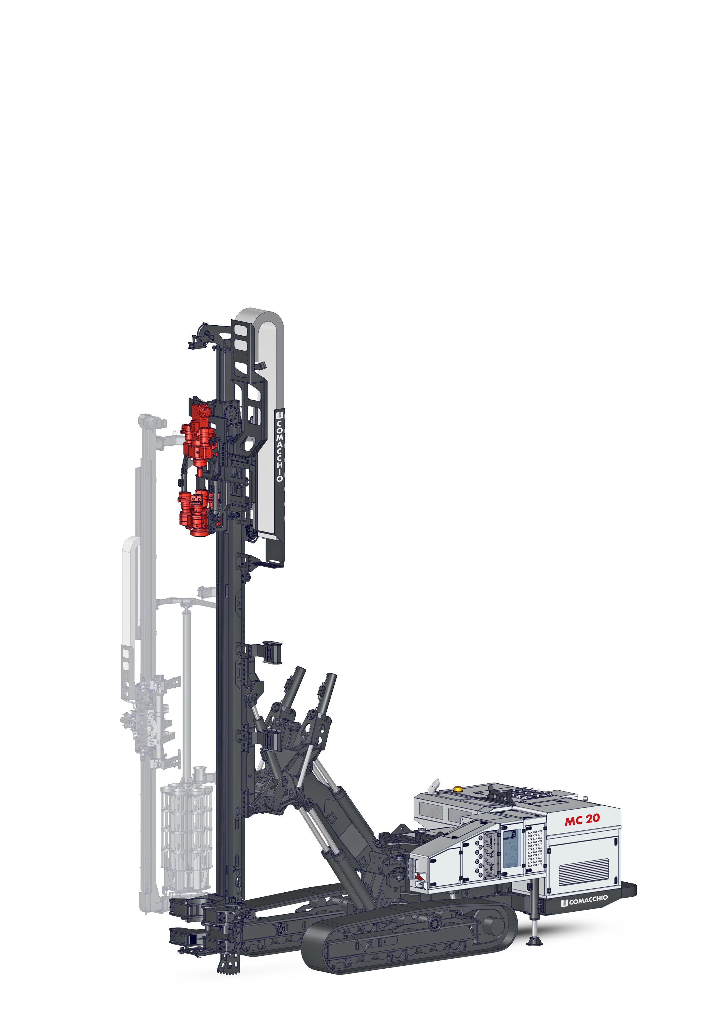 MC20 Comacchio: versatile drill rig for civil engineering