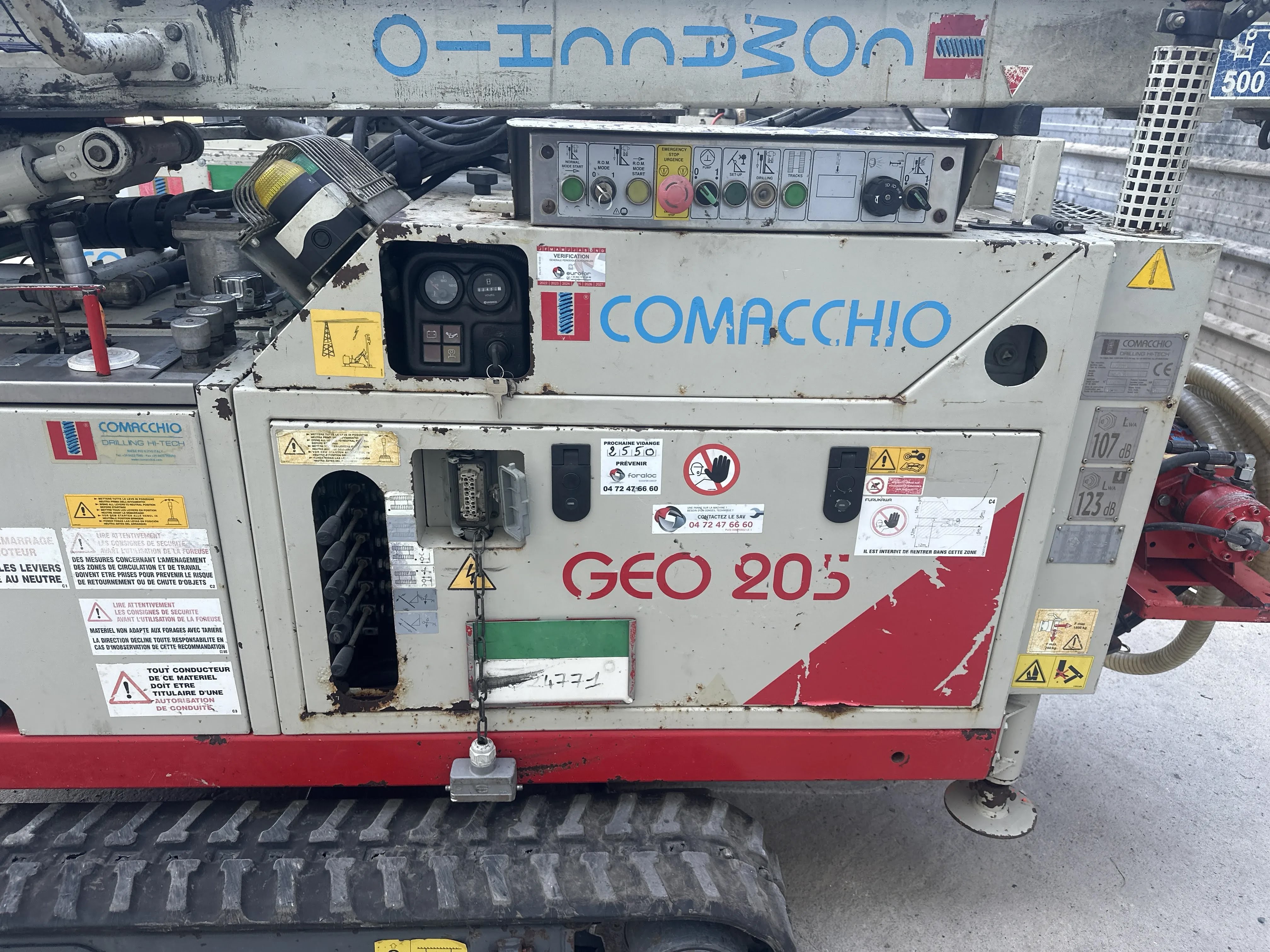 Sondeuse GEO 205 Comacchio d'occasion (2019) - 2 452 h