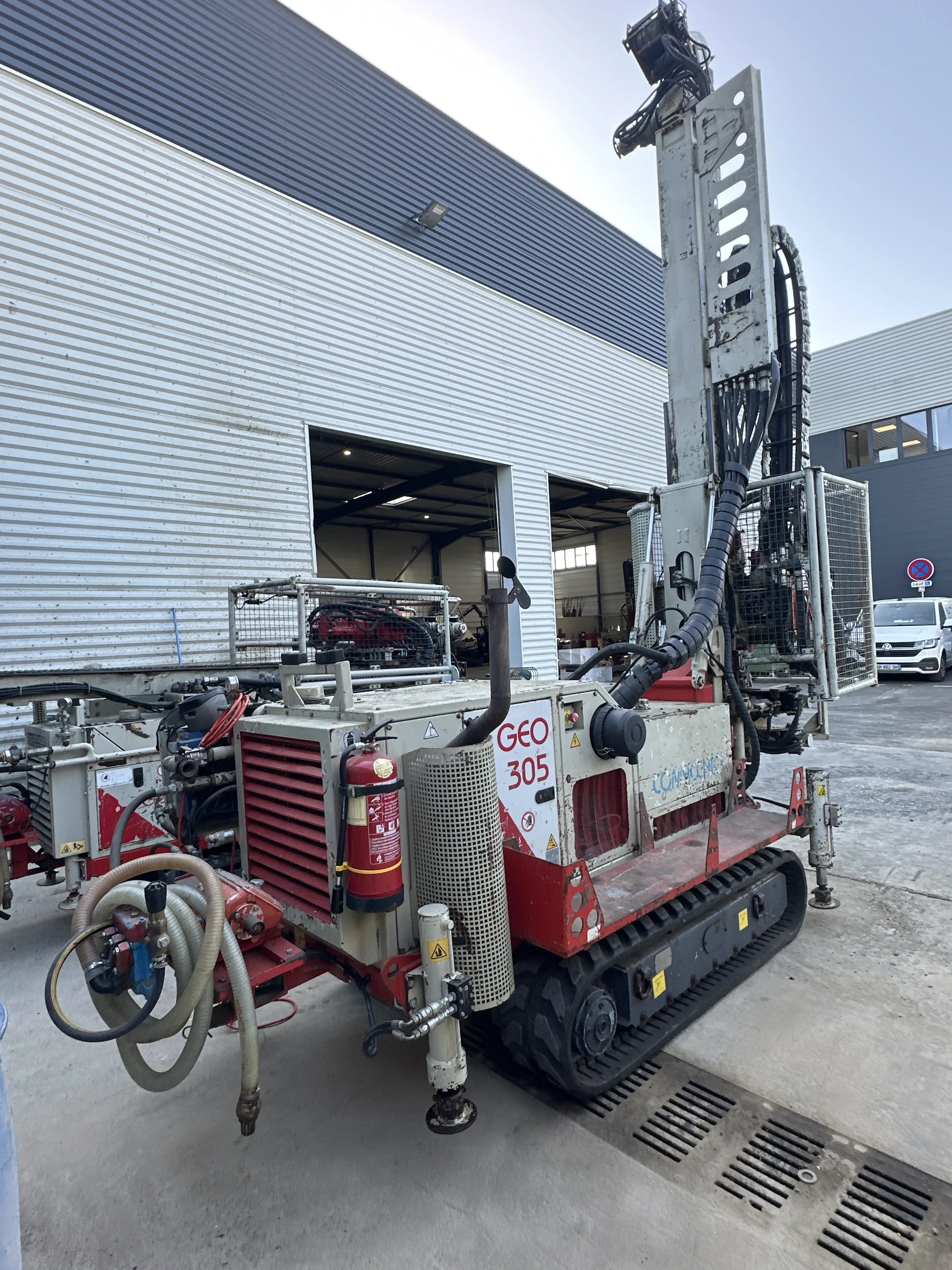 Sondeuse Comacchio GEO 305 d'occasion (2015) en vente