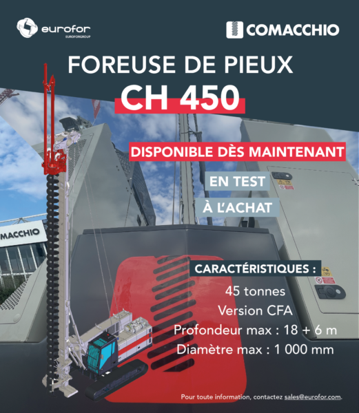 Testez la CH 450 - Disponible dès maintenant : en test ou à l'achat